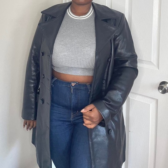 Vintage Express Leather Jacket - Picture 1 of 4